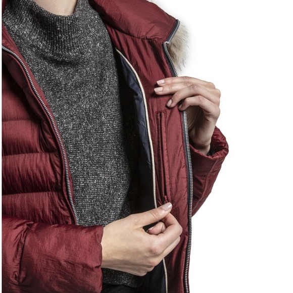 TIMBERLAND WOMEN'S LONG QUILTED JACKET - Picture 5 of 8